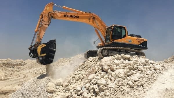 MBクラッシャー BF90.3 バケットクラッシャー アタッチメント Hyundai