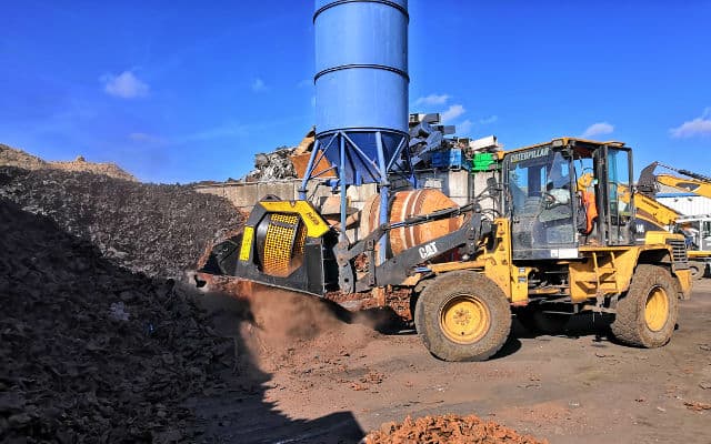 スクリーンバケット MB-LS170 - Caterpillar (S170 recycling・iron)