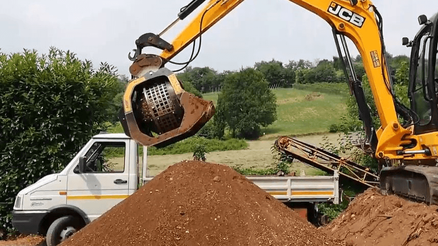 MBクラッシャー MB-S10 スクリーンバケット アタッチメント JCB