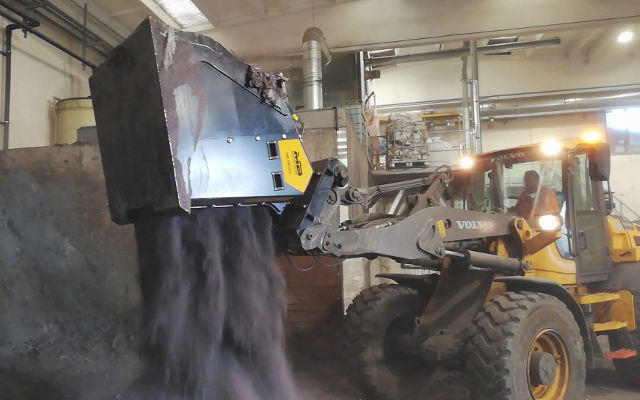 MB HDS314 Volvo L50 Italy recycling ashes waste