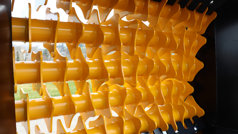 MB-HDS523 ロータリーシャフトは現場内で安全かつスピーディーに交換できます。